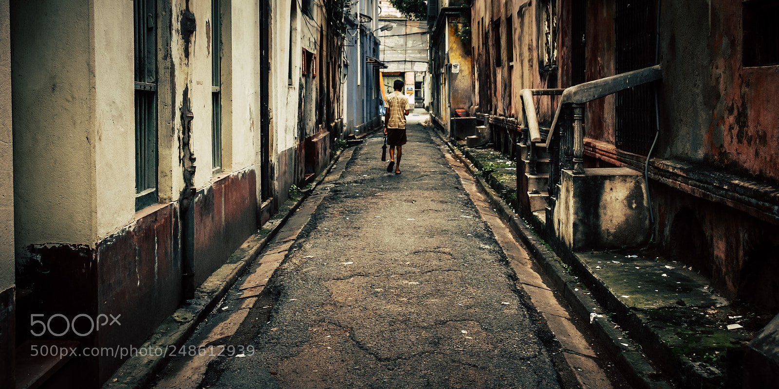 Nikon D60 sample photo. Kolkata alley # 3 photography