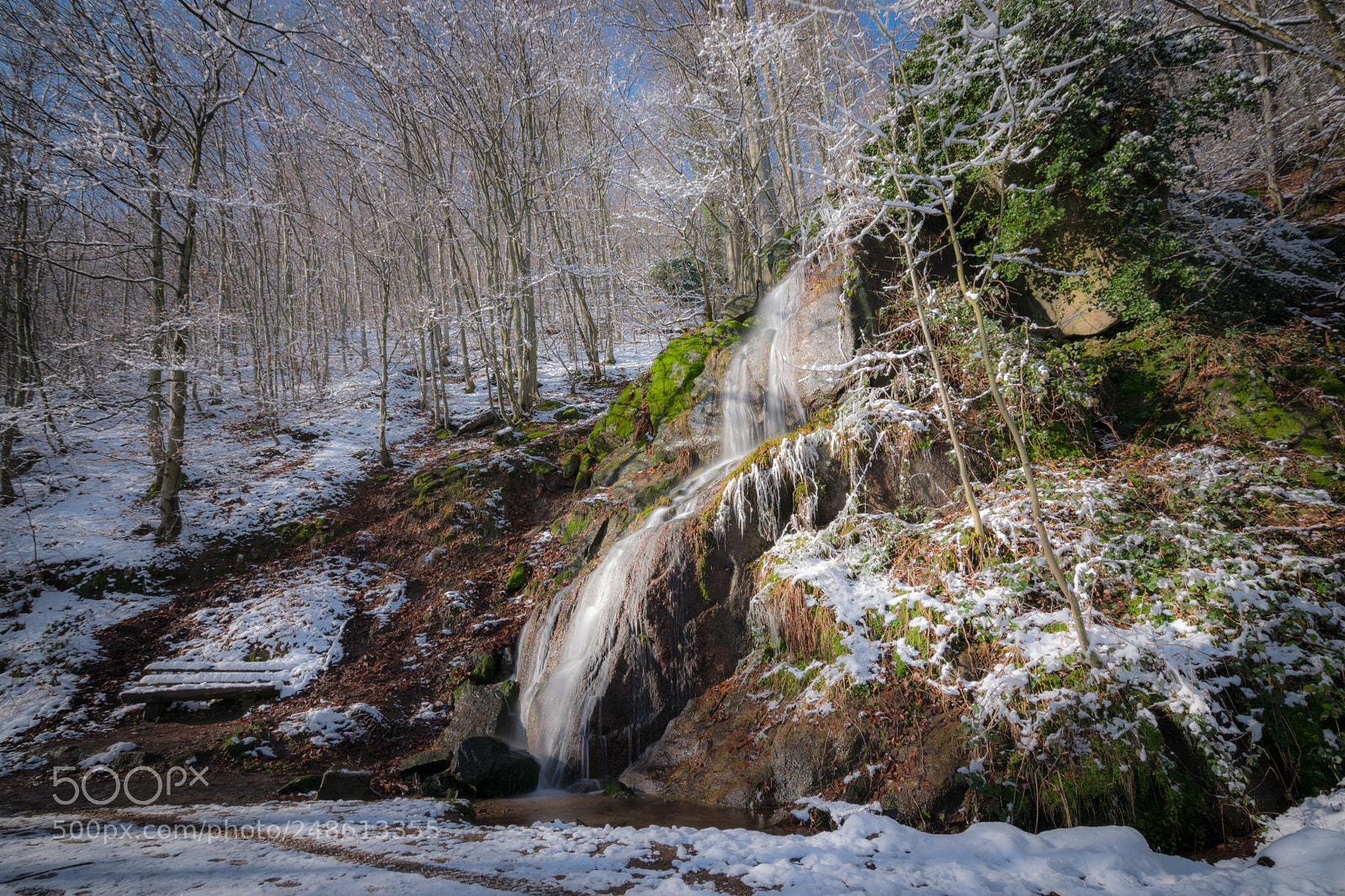 Nikon D5300 sample photo. Fallendes wasser photography