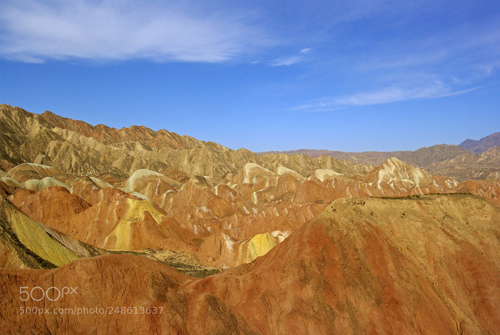 Pentax K20D sample photo. Danxia landform photography