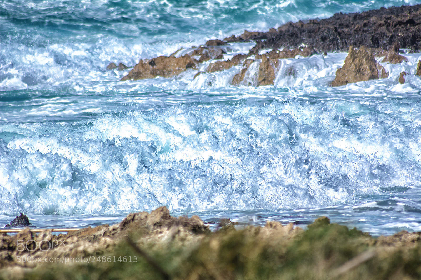 Nikon D7100 sample photo. Waves photography