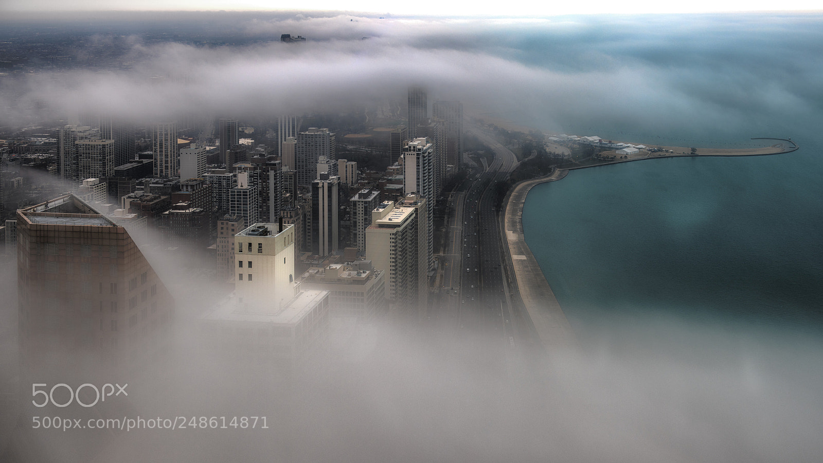 Nikon D850 sample photo. Chicago cloudscape photography