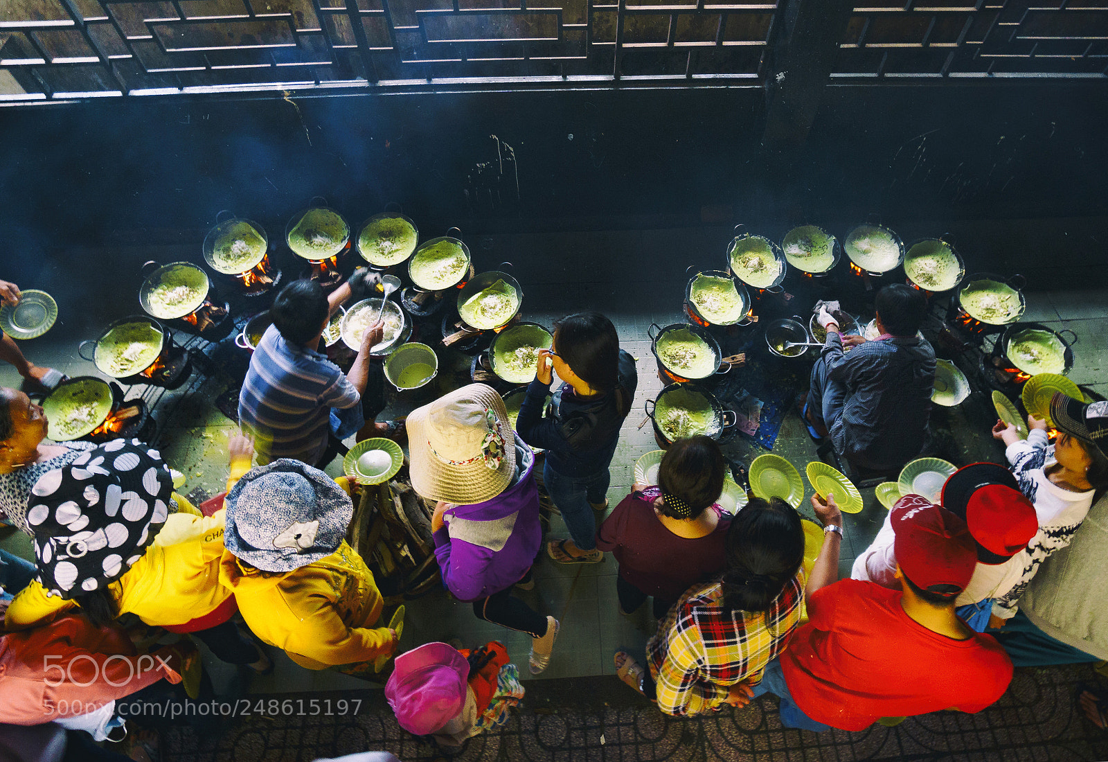 Sony a6000 sample photo. Make "banh xeo" photography