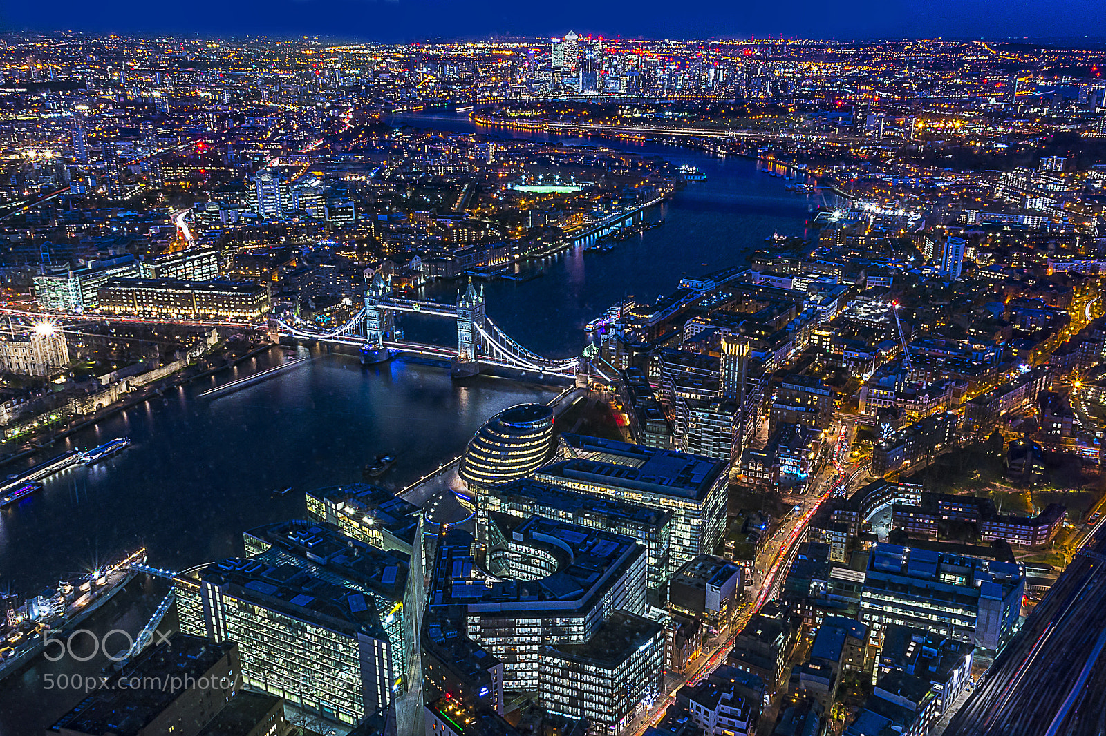 Nikon D610 sample photo. London at night photography
