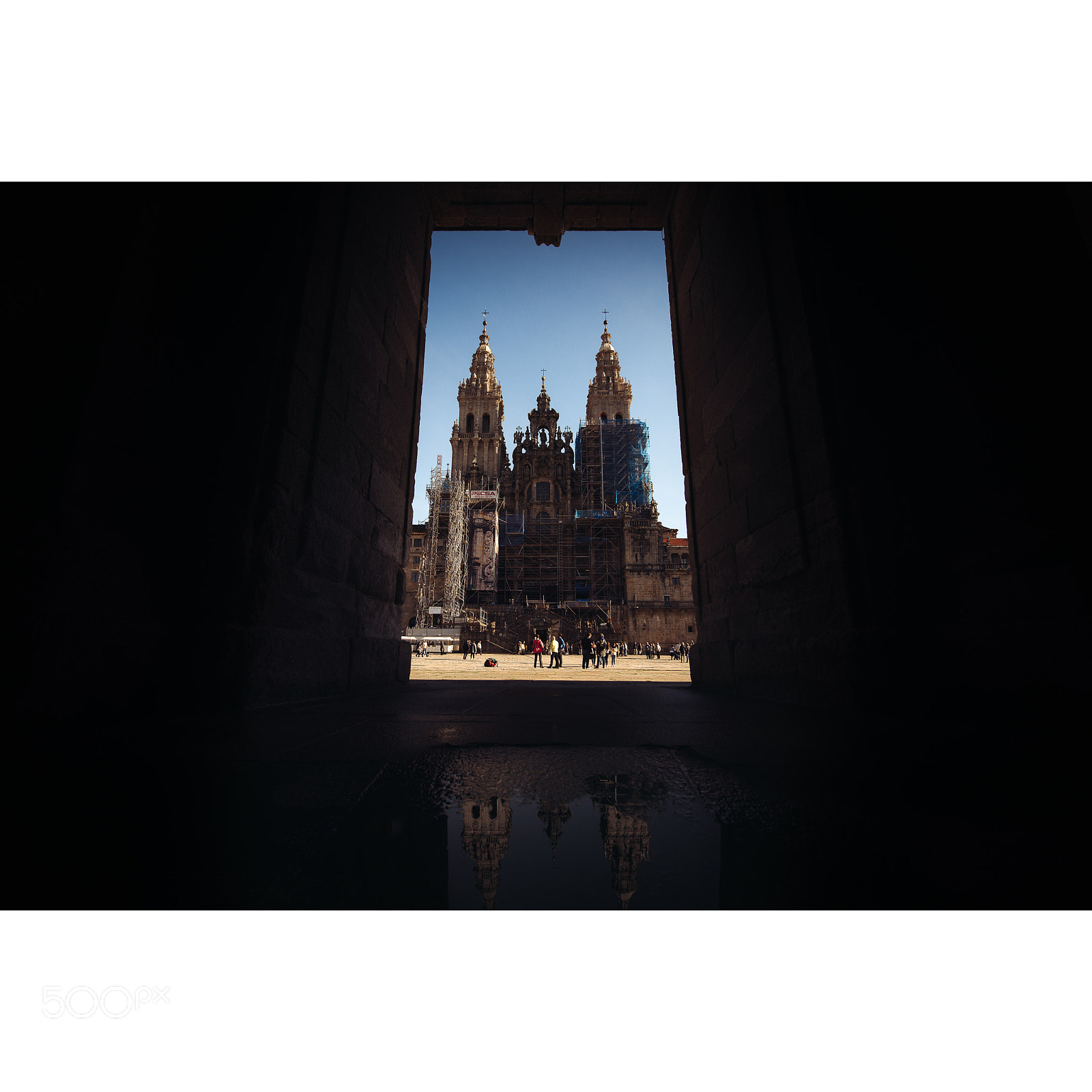Nikon D810 sample photo. Praza do obradoiro photography