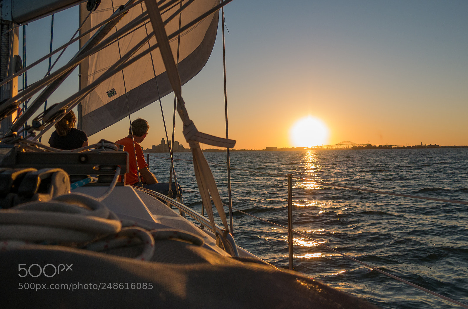 Panasonic Lumix DMC-G85 (Lumix DMC-G80) sample photo. Sailing sunset photography