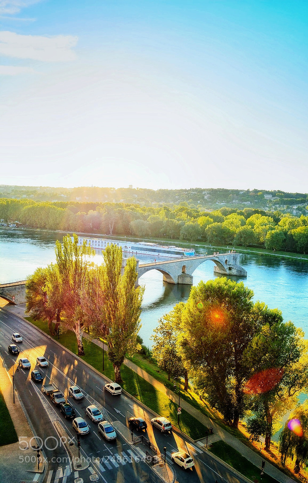 Nikon D5200 sample photo. Pont d'avignon photography