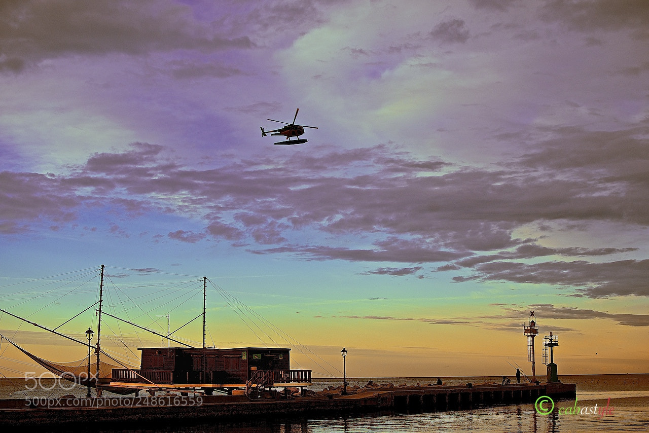 Nikon D5100 sample photo. Volare al tramonto photography