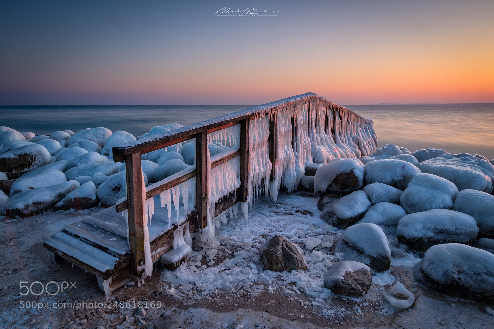 Fujifilm X-T2 sample photo. The frozen bridge photography