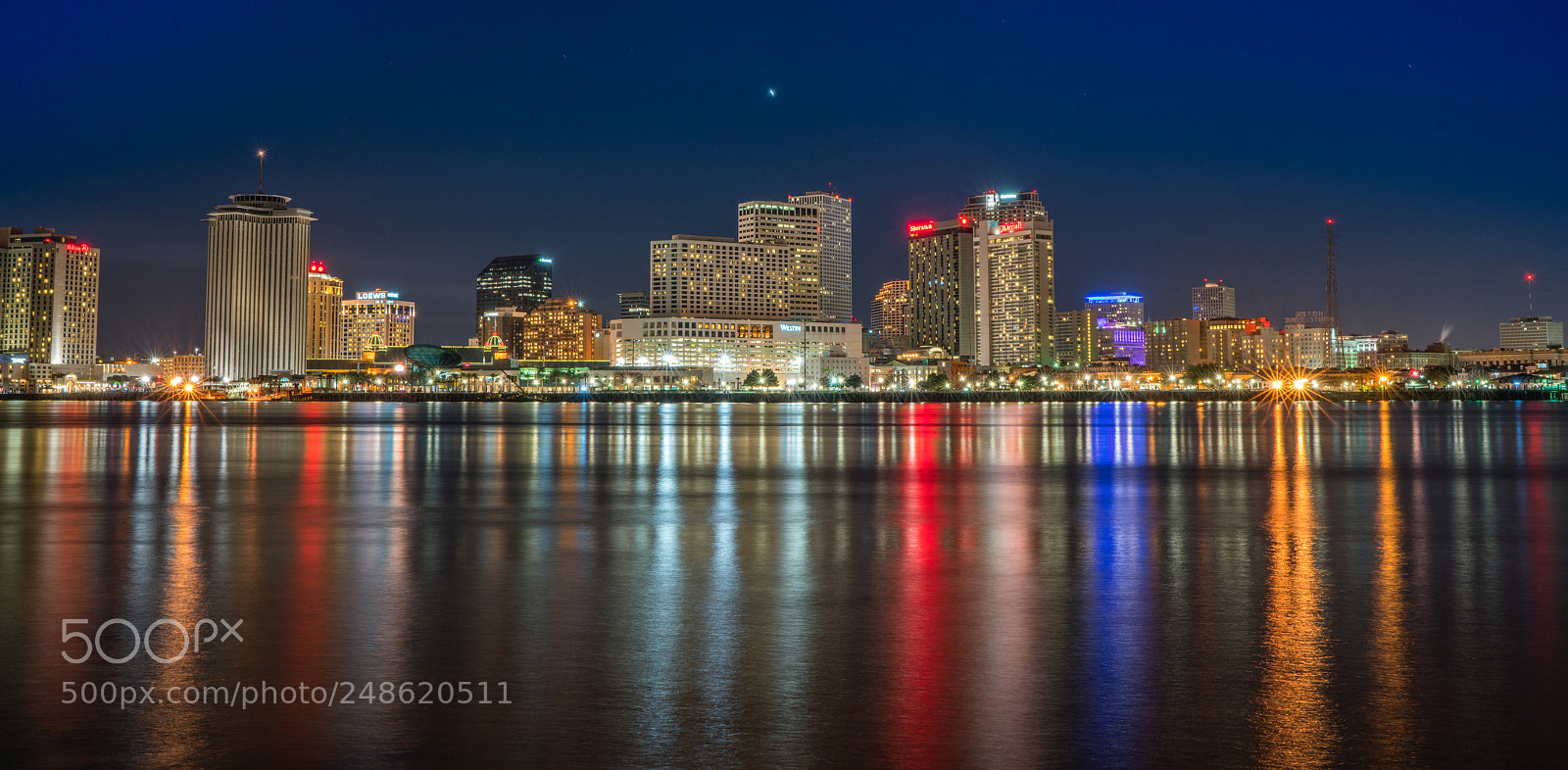 Sony a7R II sample photo. New orleans skyline photography