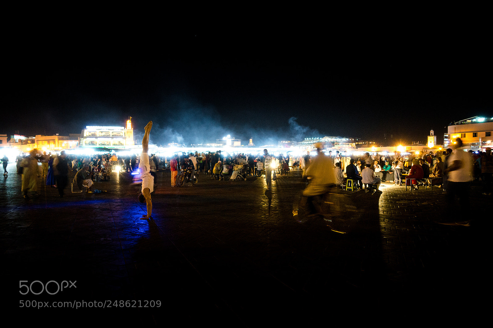 Sony Cyber-shot DSC-RX100 III sample photo. Jemaa el-fna handstand 2 photography