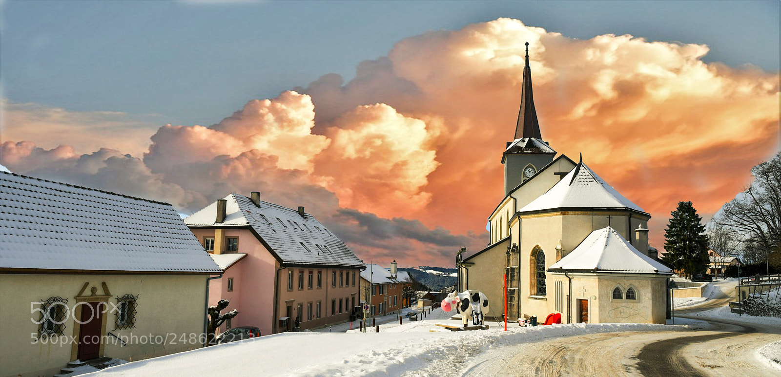 Nikon D500 sample photo. Vieille église photography