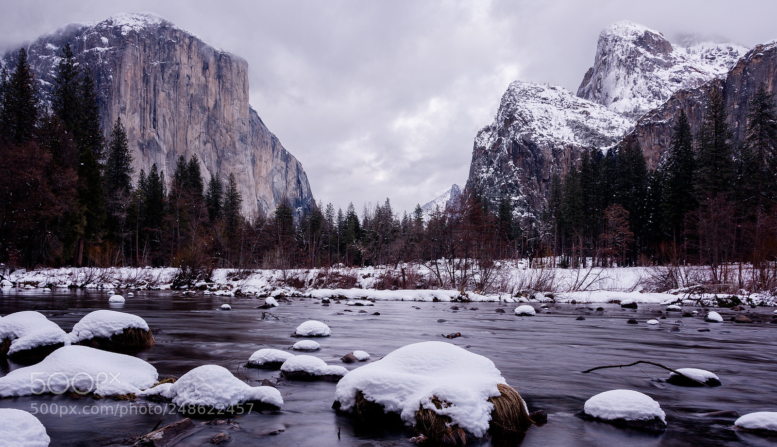 Nikon D7100 sample photo. Valley view at yosemite photography