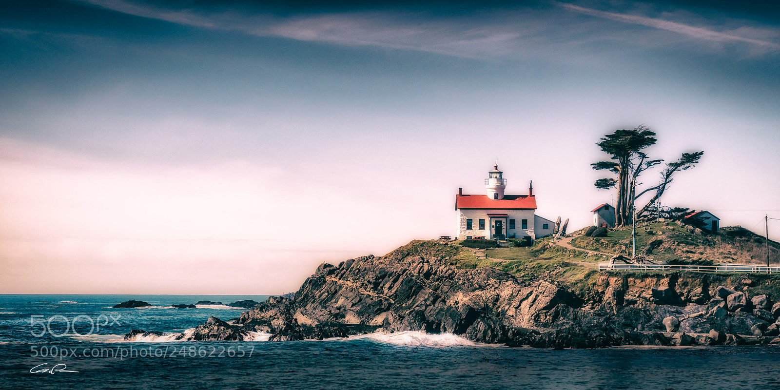 Sony a7R II sample photo. Battery point light photography