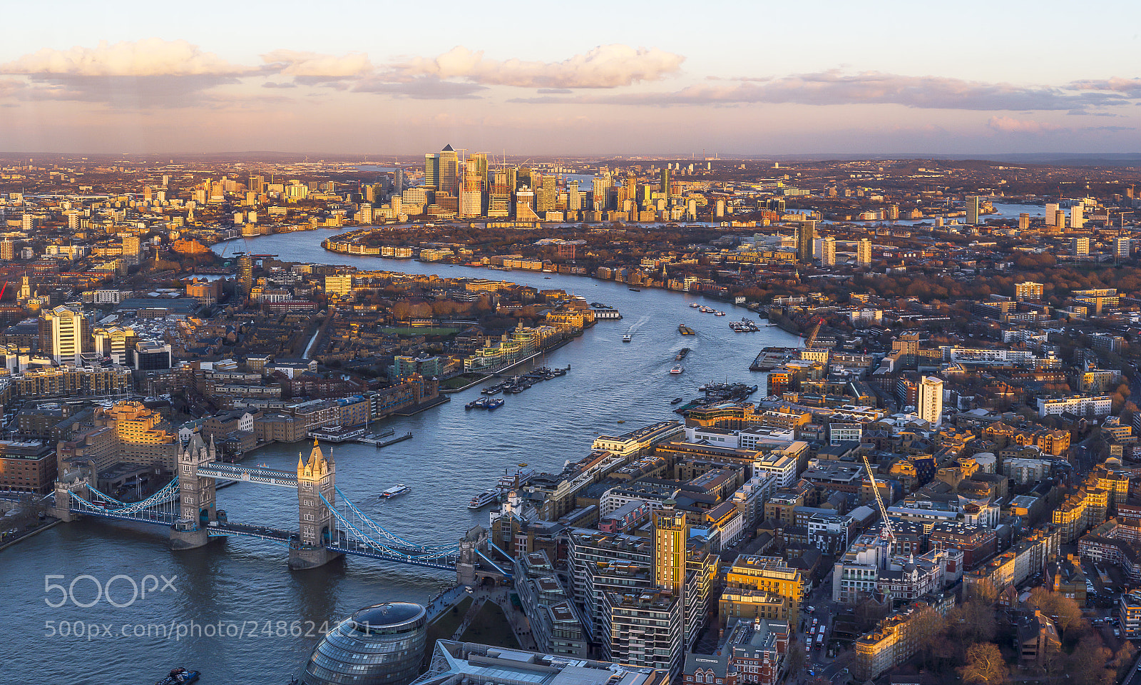 Nikon D610 sample photo. Sunset in london photography