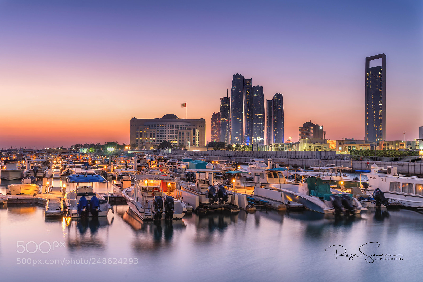 Sony a7R III sample photo. Ethihad towers photography