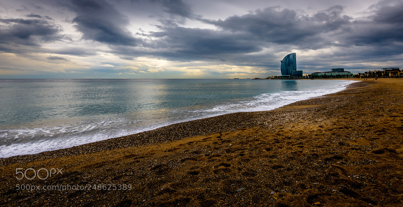 Nikon D810 sample photo. Barcelona sunset photography