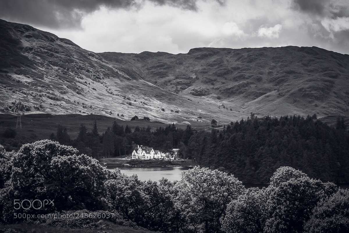 Canon EOS 20D sample photo. Loch katrine photography