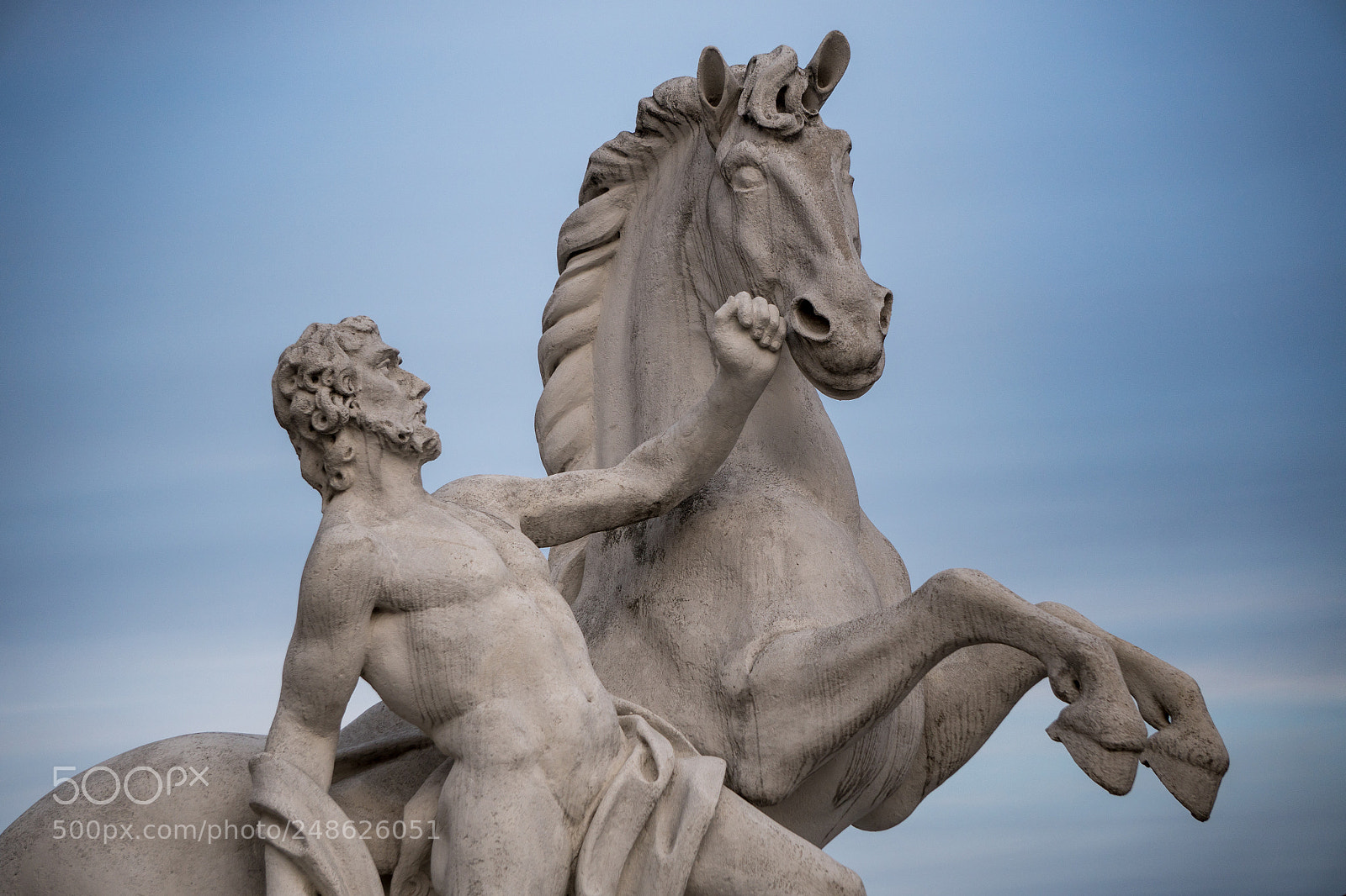 Sony a6500 sample photo. Statue of horse and photography