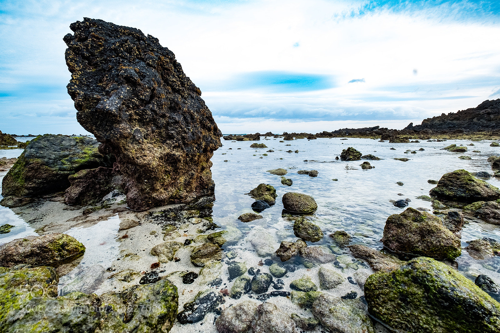 Fujifilm X-T2 sample photo. Fire and water-know lanzarote photography