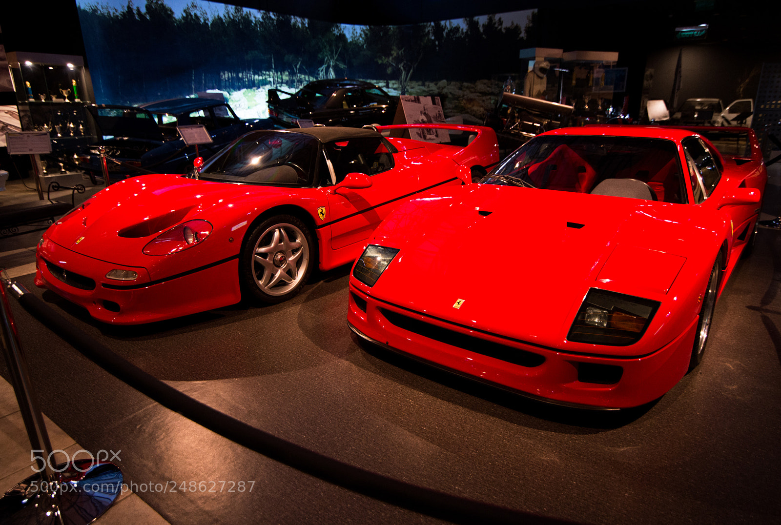 Nikon D610 sample photo. Ferrari photography