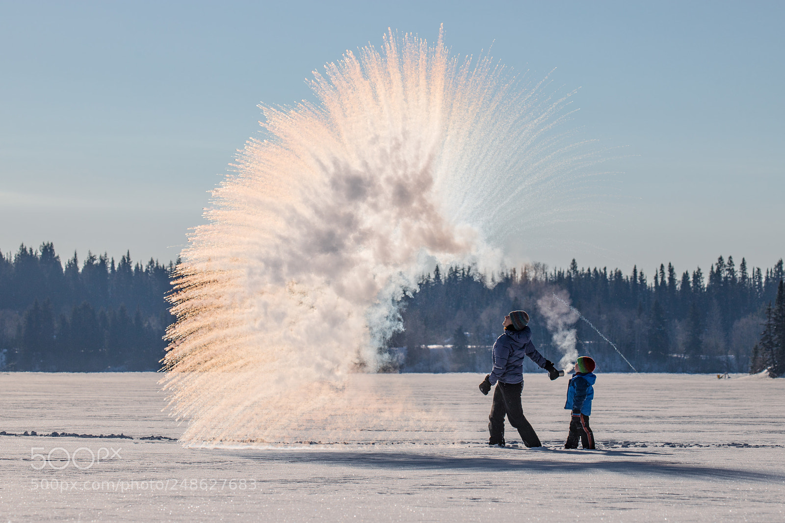 Canon EOS 6D Mark II sample photo. Mpemba effect photography