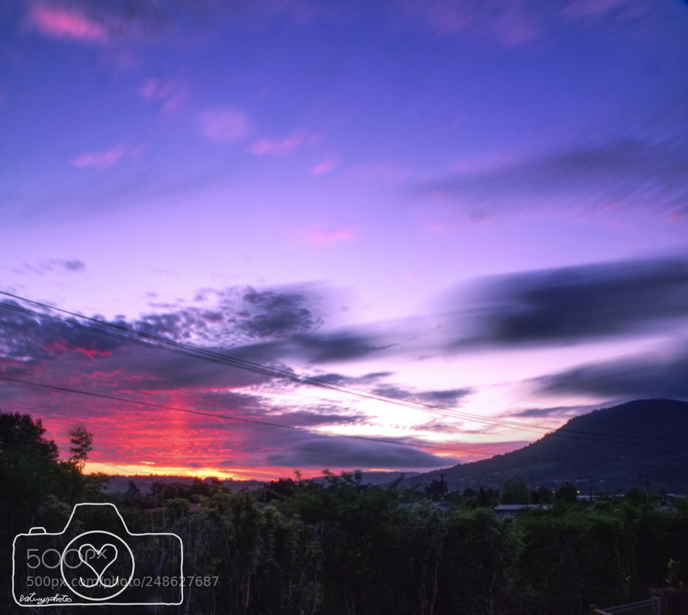 Olympus OM-D E-M10 II sample photo. Rotorua at dusk photography