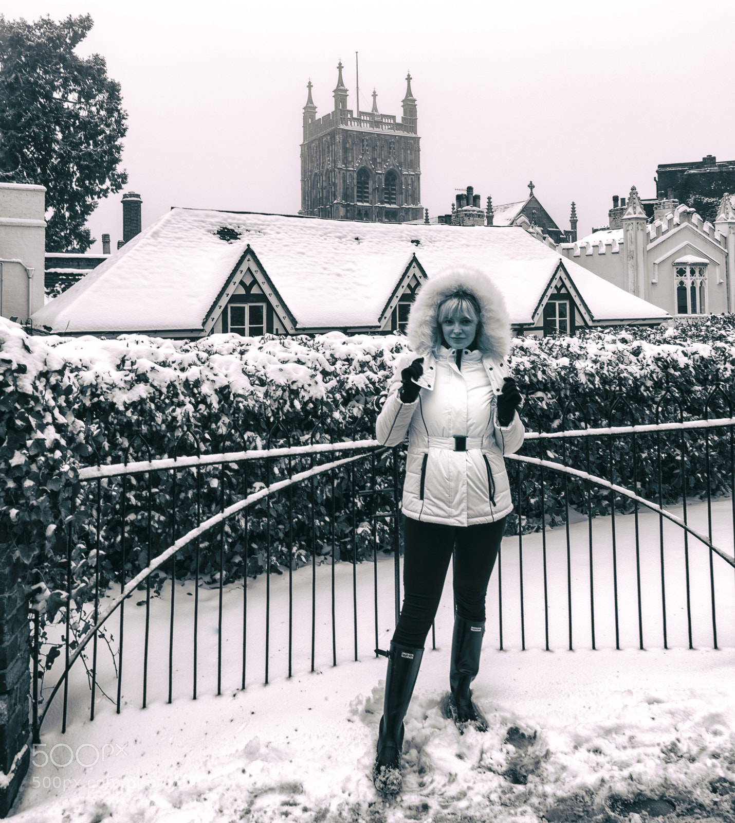 Sony a7R II sample photo. Snow scenes from great photography