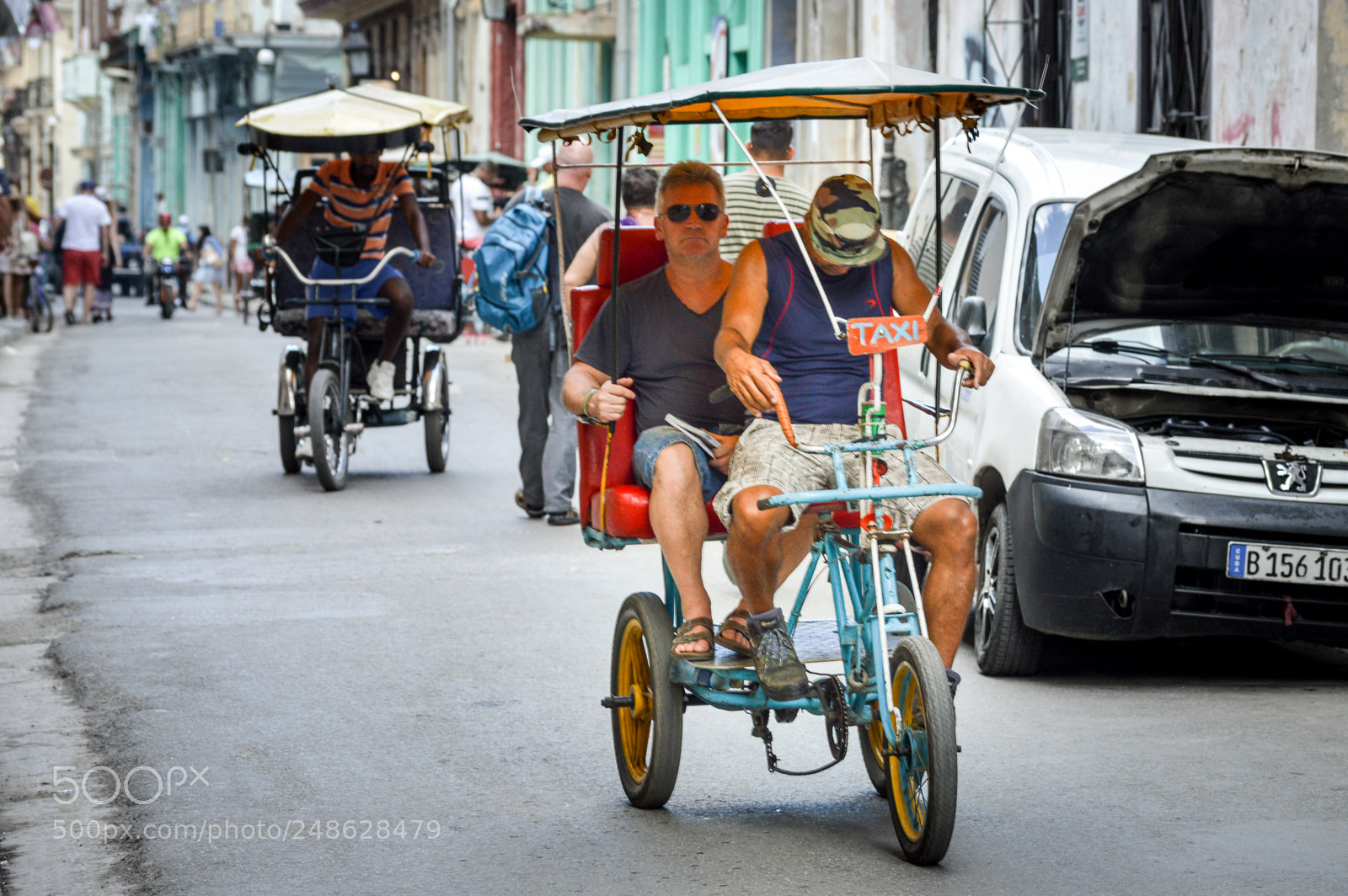 Nikon D3200 sample photo. Biketaxi, la habana photography
