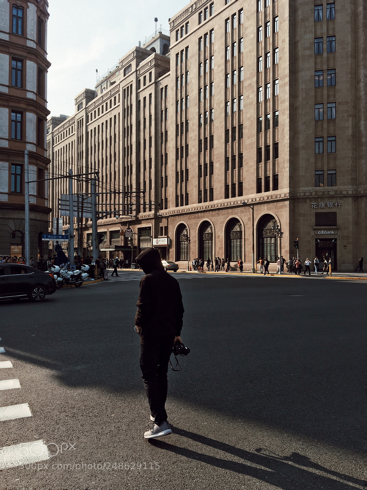 Apple iPhone 6s sample photo. Man in black photography