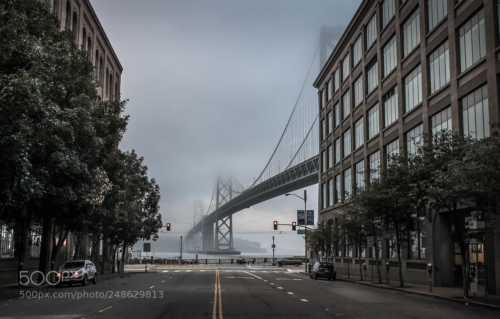 Canon EOS 1200D (EOS Rebel T5 / EOS Kiss X70 / EOS Hi) sample photo. Bay bridge_sandwiched photography