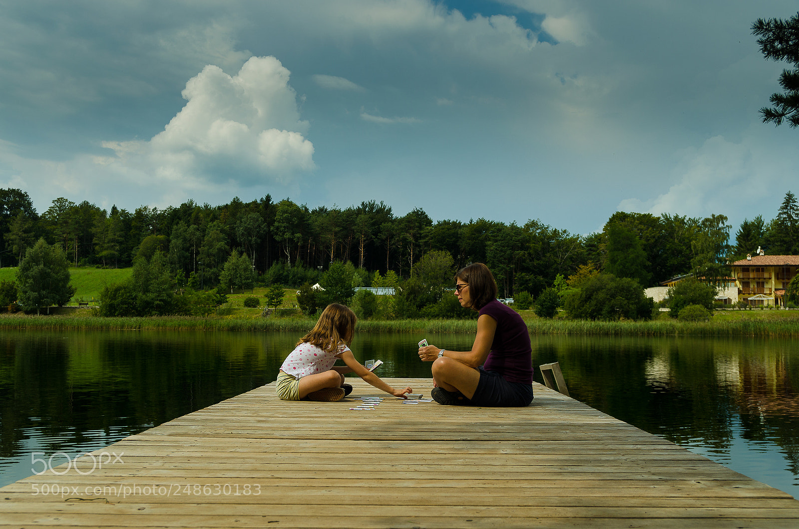 Nikon D5100 sample photo. Sfida sul pontile photography
