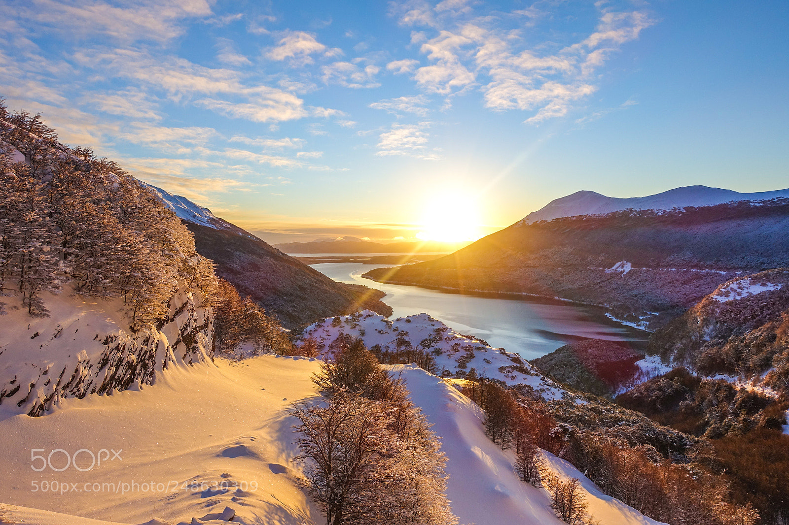 Sony Cyber-shot DSC-RX100 III sample photo. Sunrise in ushuaia photography