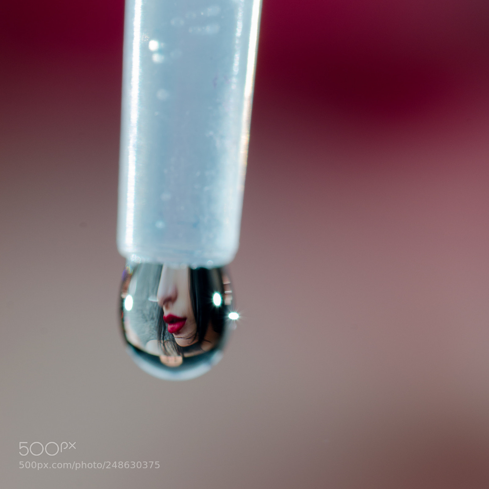 Nikon D5100 sample photo. Riflesso goccia photography