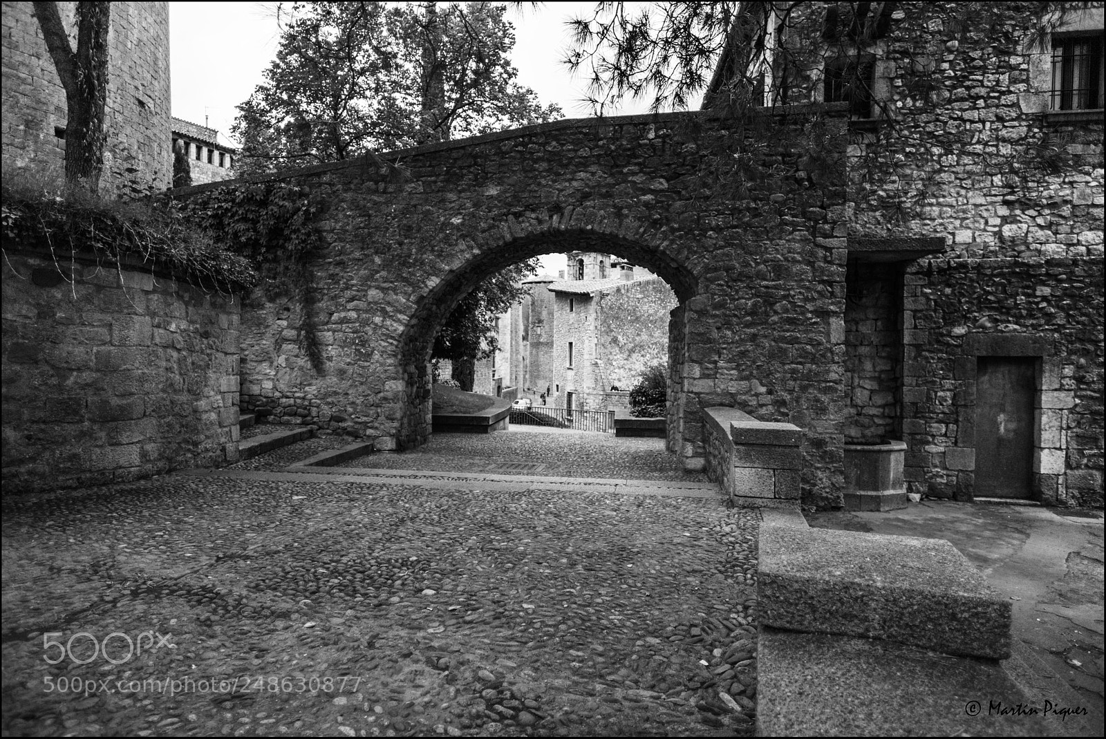 Canon EOS 6D sample photo. Girona, old city stone photography