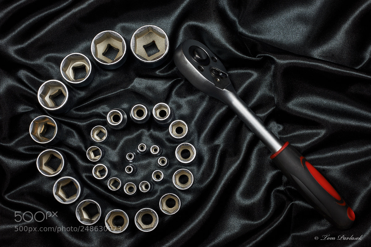 Nikon D600 sample photo. Socket spanner wrench photography