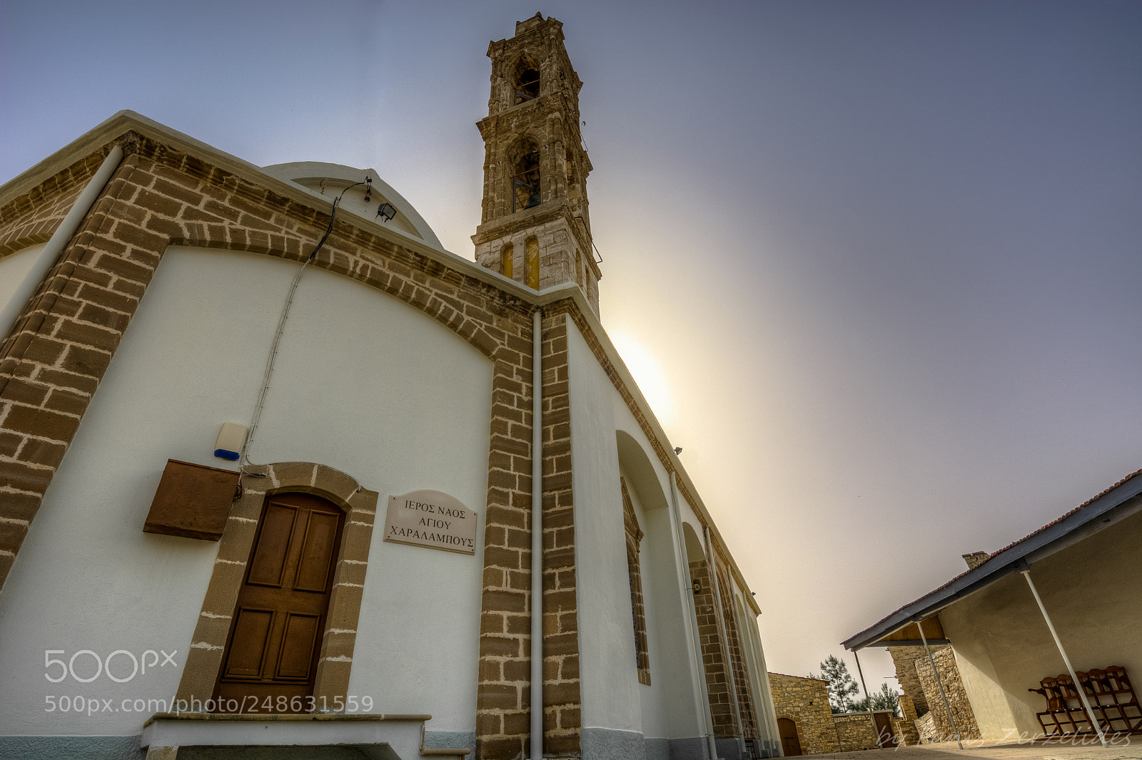 Nikon D5200 sample photo. Church of ayios charalambos photography