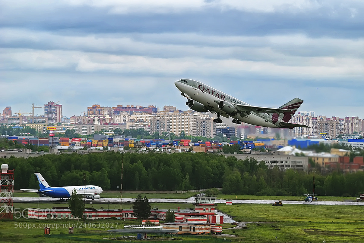 Nikon D80 sample photo. Airbus photography