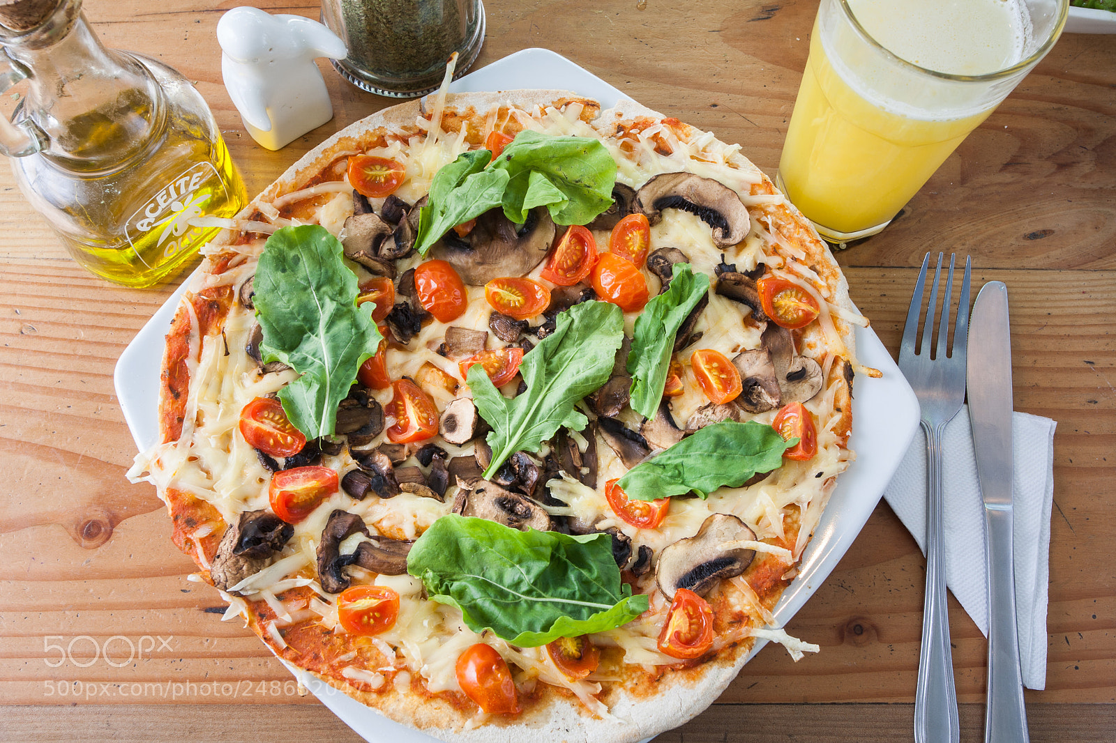 Canon EOS-1D Mark III sample photo. Espacio vegano pizza extra photography