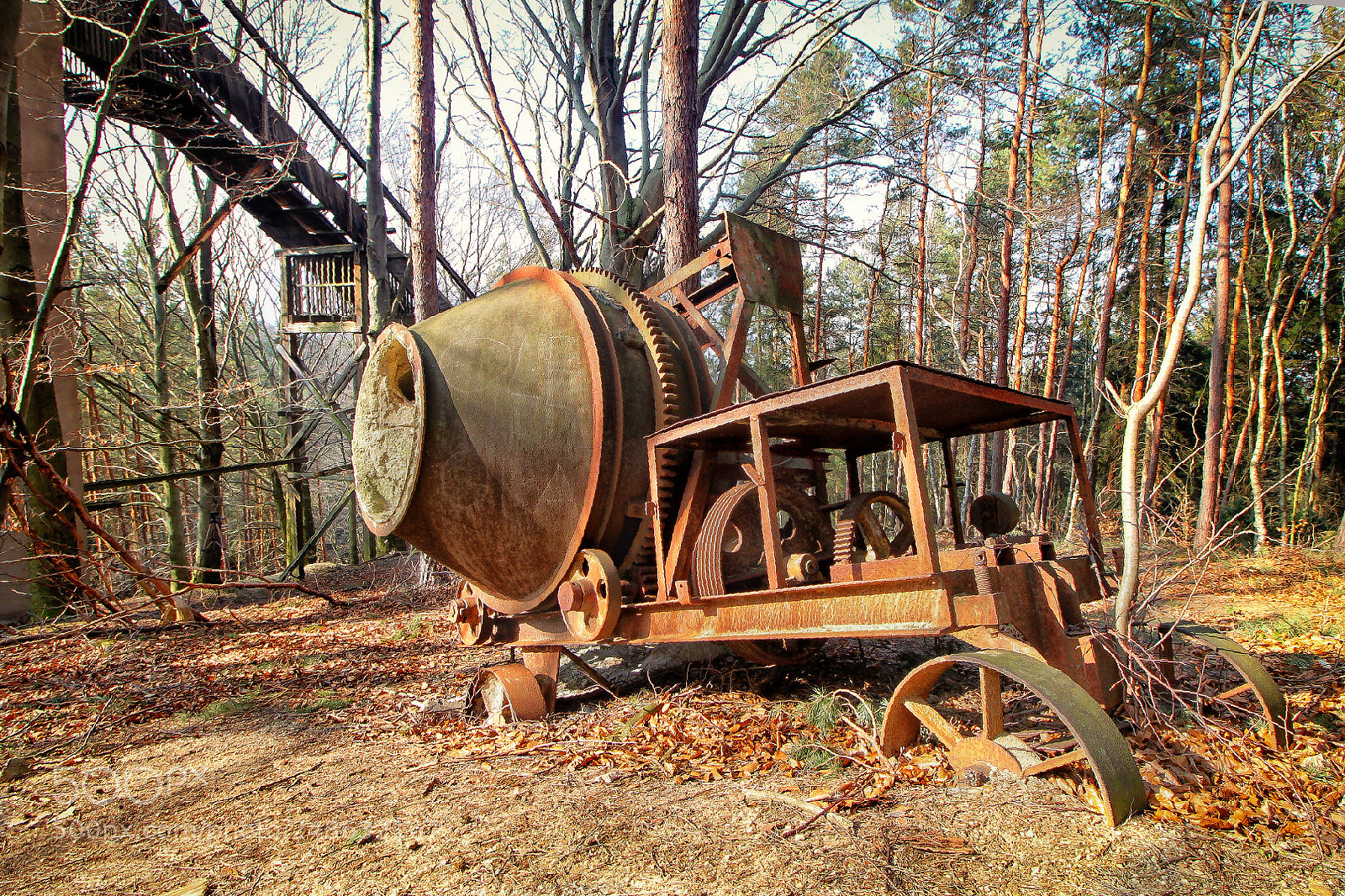 Canon EOS 500D (EOS Rebel T1i / EOS Kiss X3) sample photo. Lost places sachsen photography