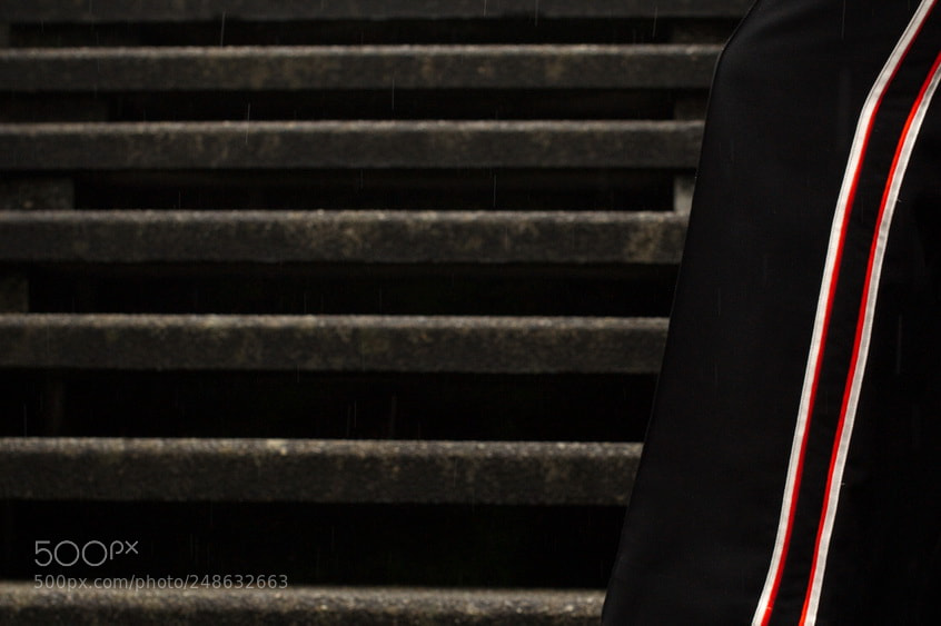 Nikon D700 sample photo. Brutalism and stripes photography
