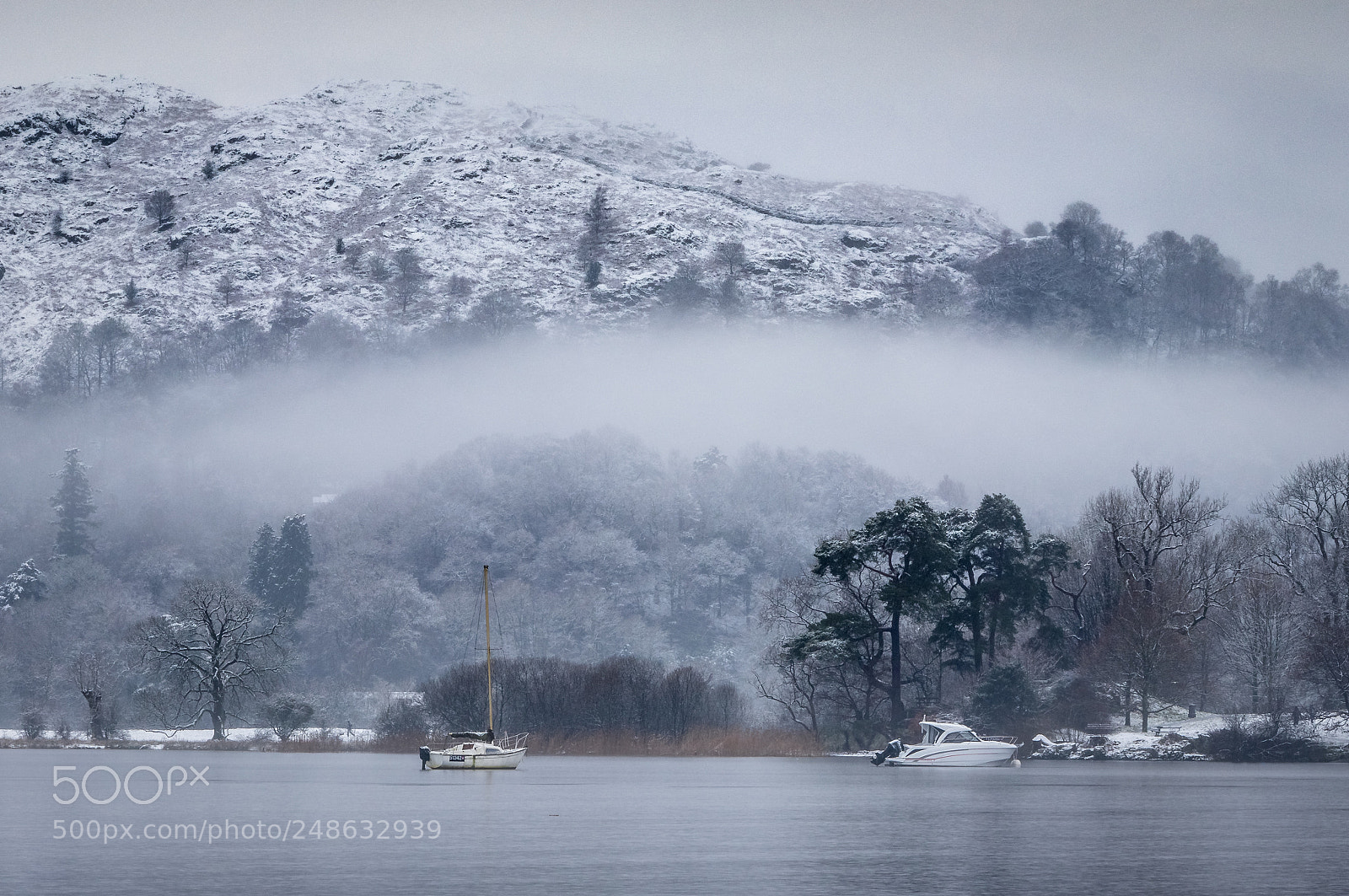 Canon EOS 80D sample photo. Rolling mist - ambleside photography