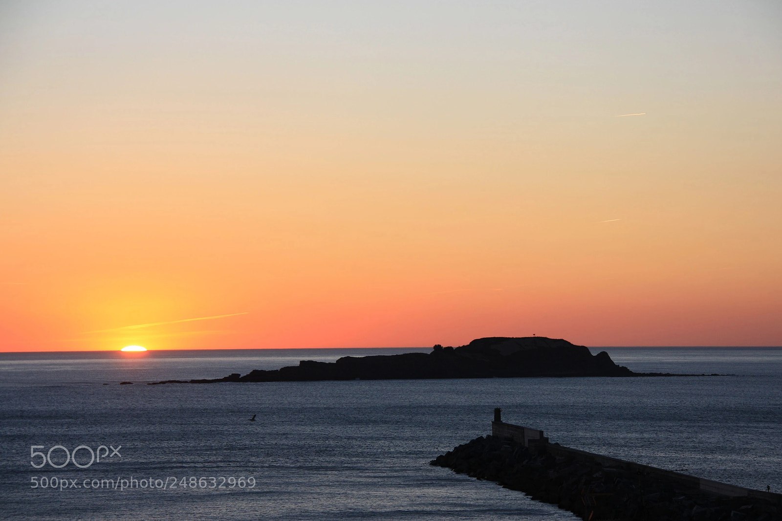 Canon EOS 450D (EOS Rebel XSi / EOS Kiss X2) sample photo. Amanecer en la isla photography