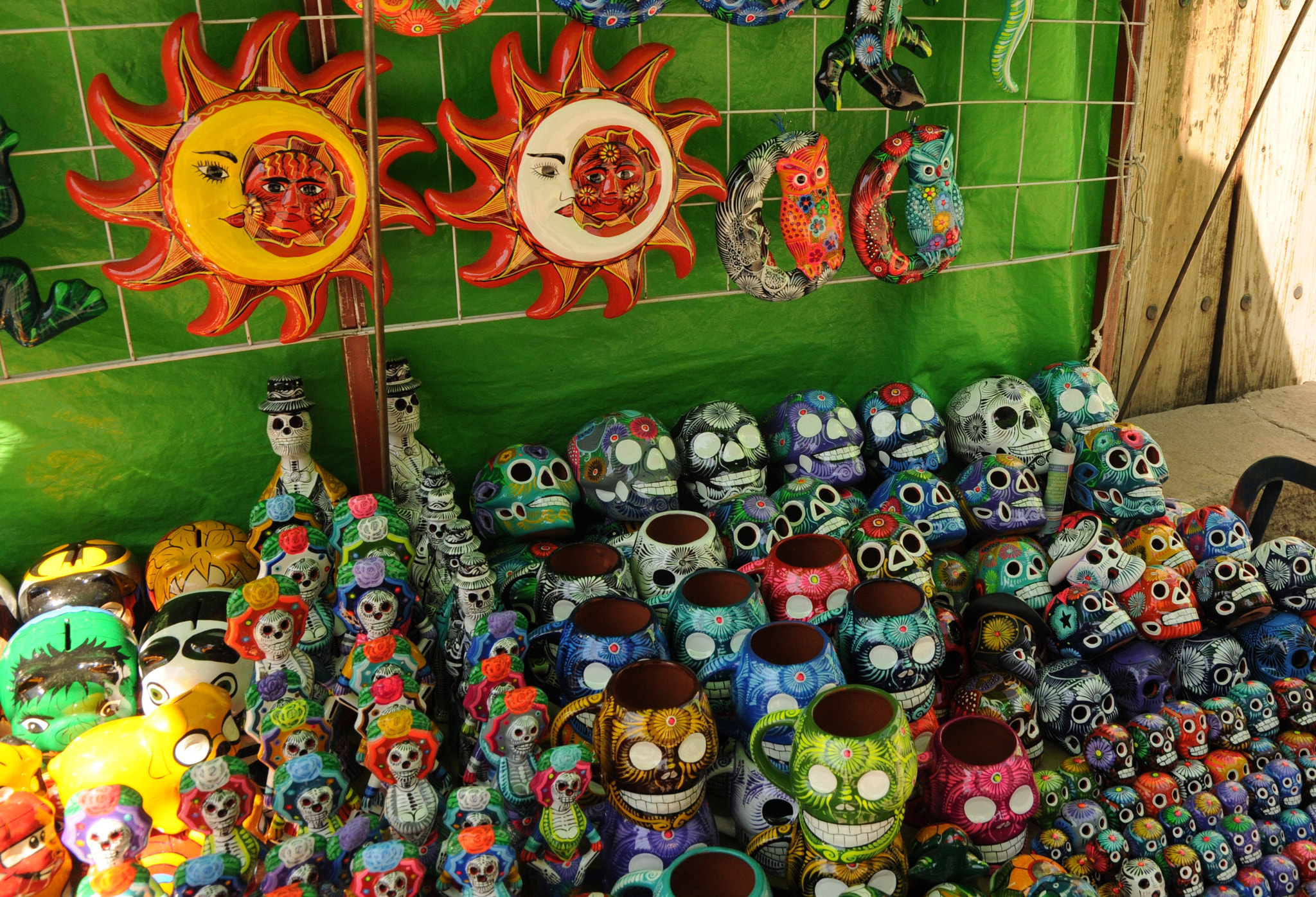 Nikon D300S sample photo. Colourful clay figures photography