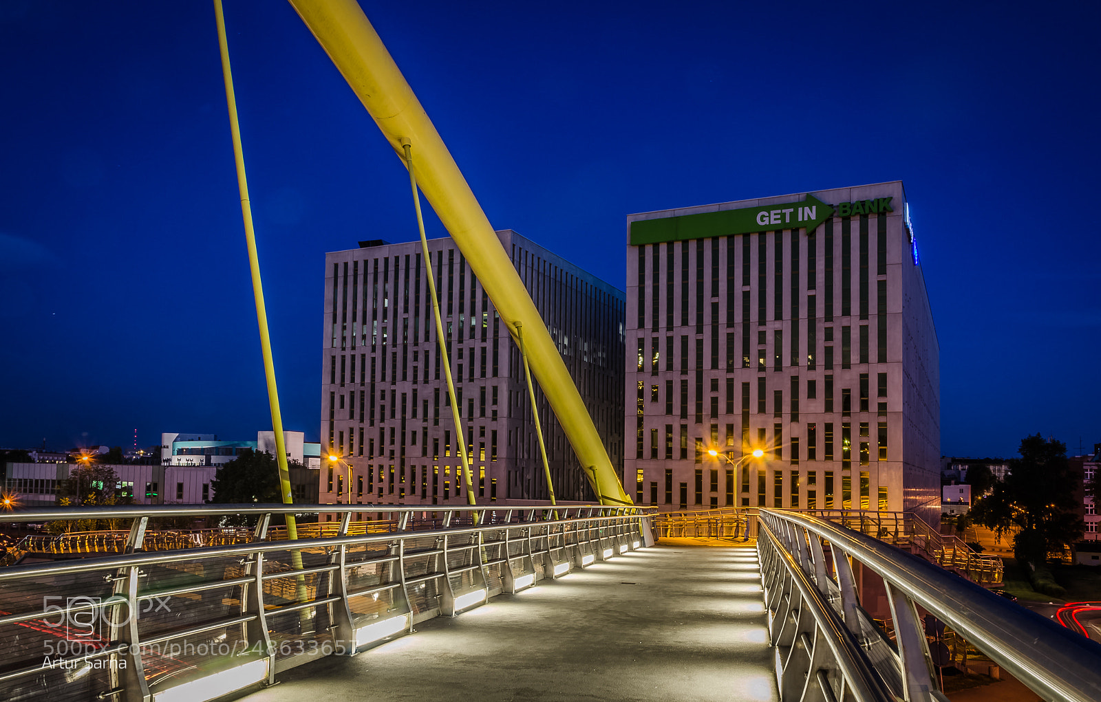 Nikon D5100 sample photo. One evening in katowice. photography