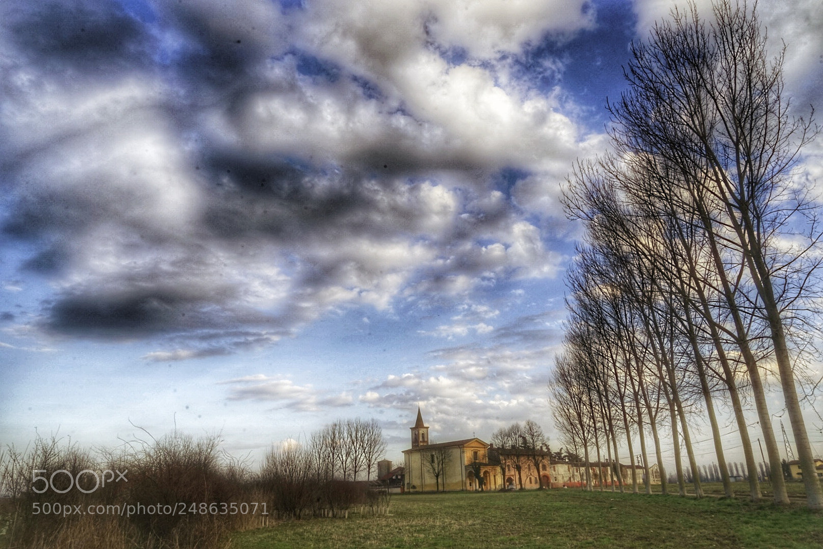 Sony a7R sample photo. Country church photography