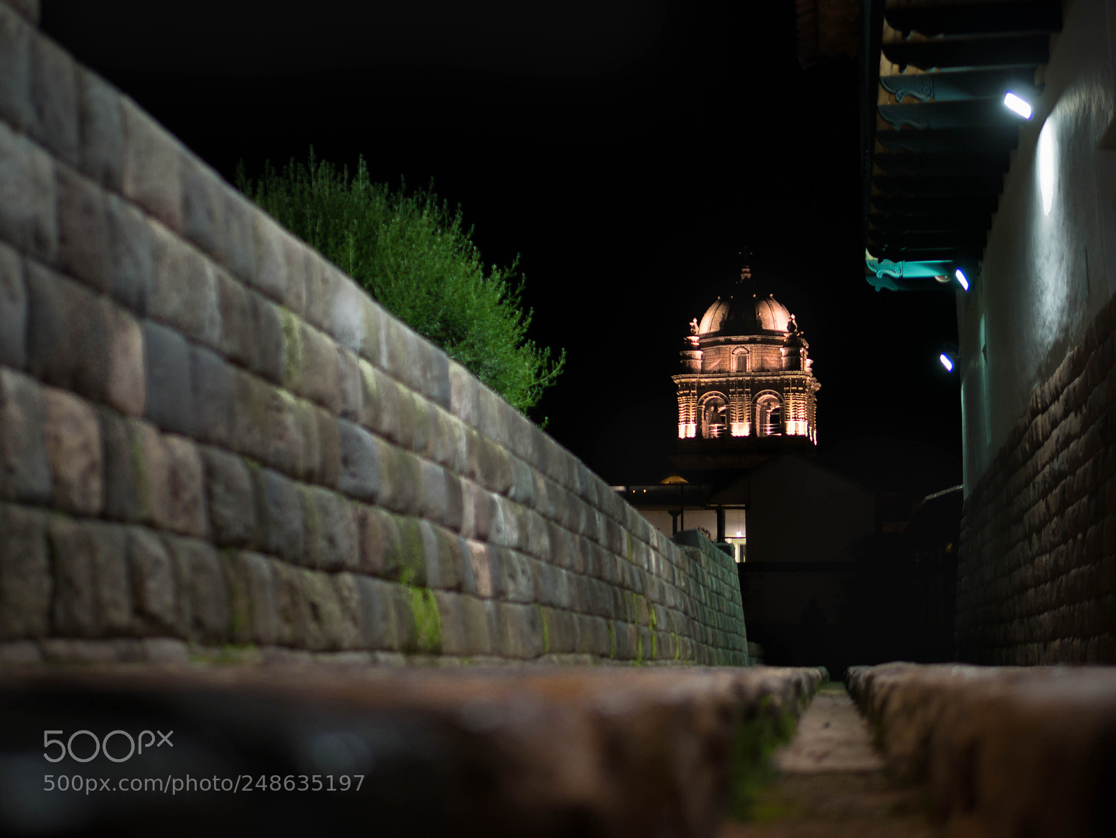 Panasonic Lumix DMC-G85 (Lumix DMC-G80) sample photo. Cusco by night photography