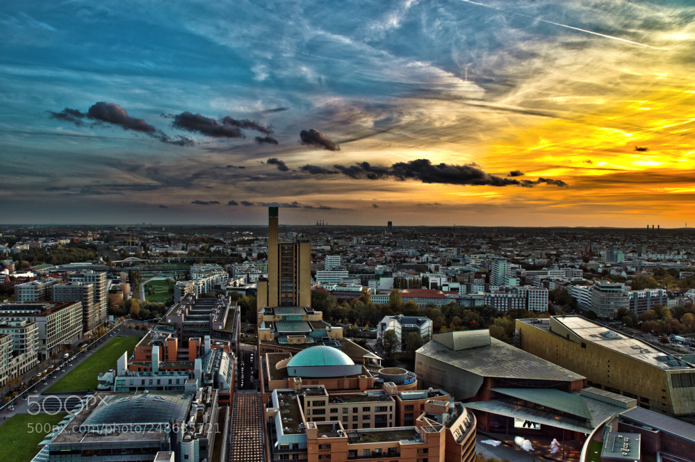 Sony SLT-A68 sample photo. Berlin hdr photography