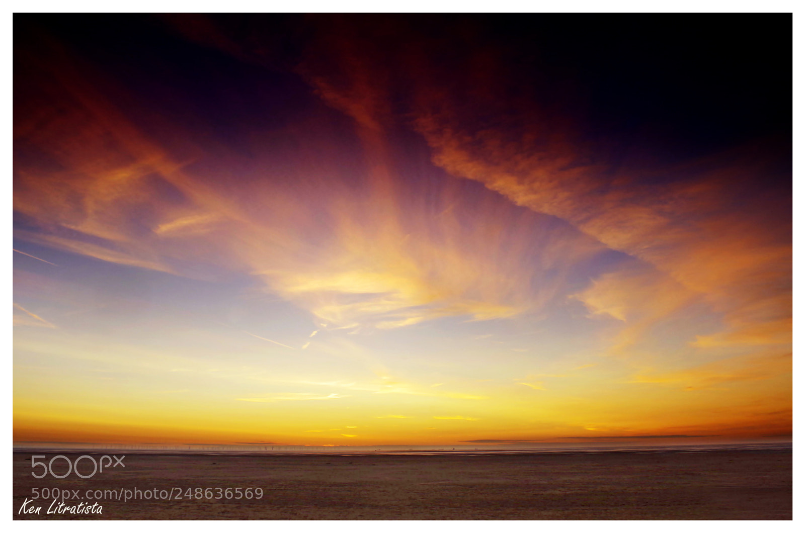 Pentax K-50 sample photo. Hoylake sunset photography