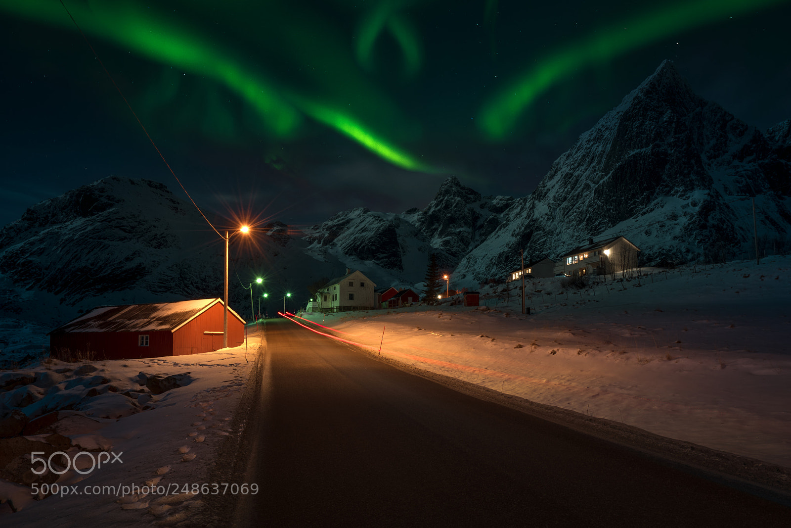 Sony a7R III sample photo. Northern night photography