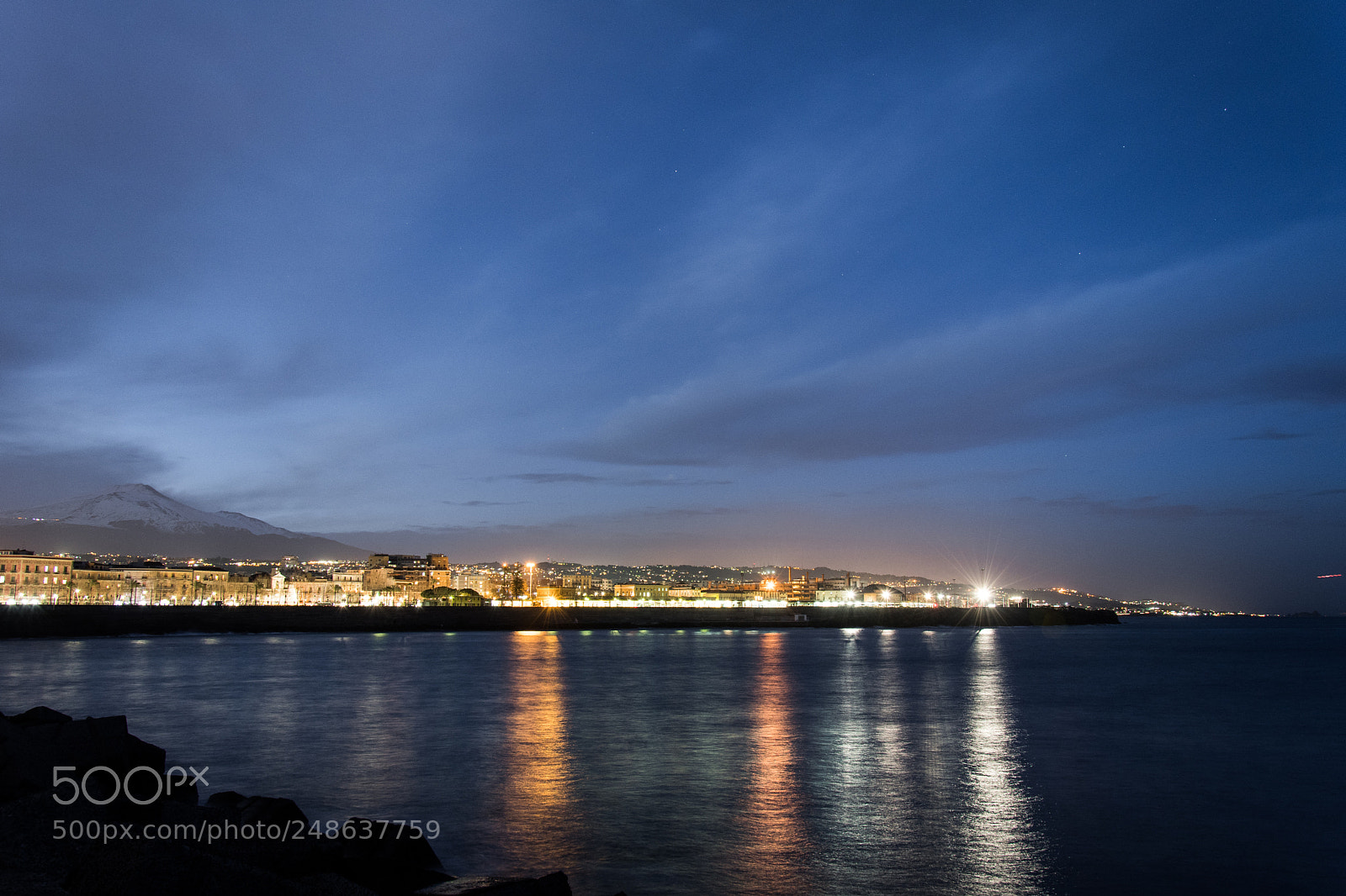 Nikon D7500 sample photo. Catania harbour with mount photography